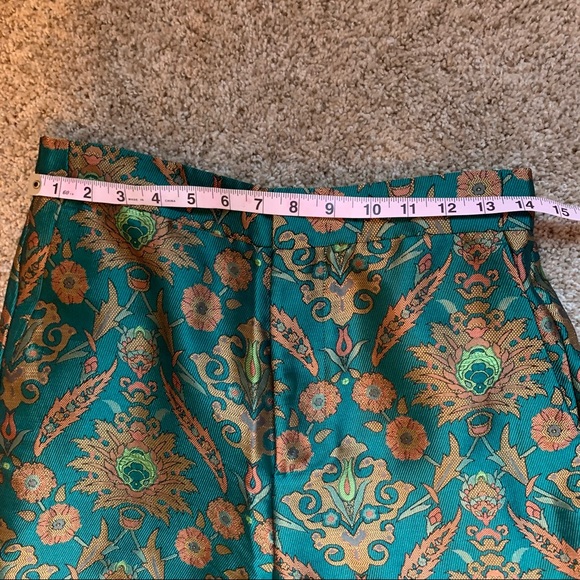 SOLD ANTHROPOLOGIE MAEVE Melyssa Jaquard Trouser S - Picture 13 of 16